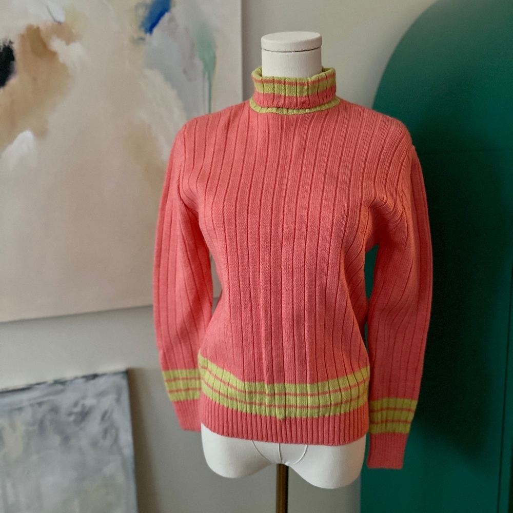 Vintage‎ Devon Wintuk Yarn Turtleneck Sweater